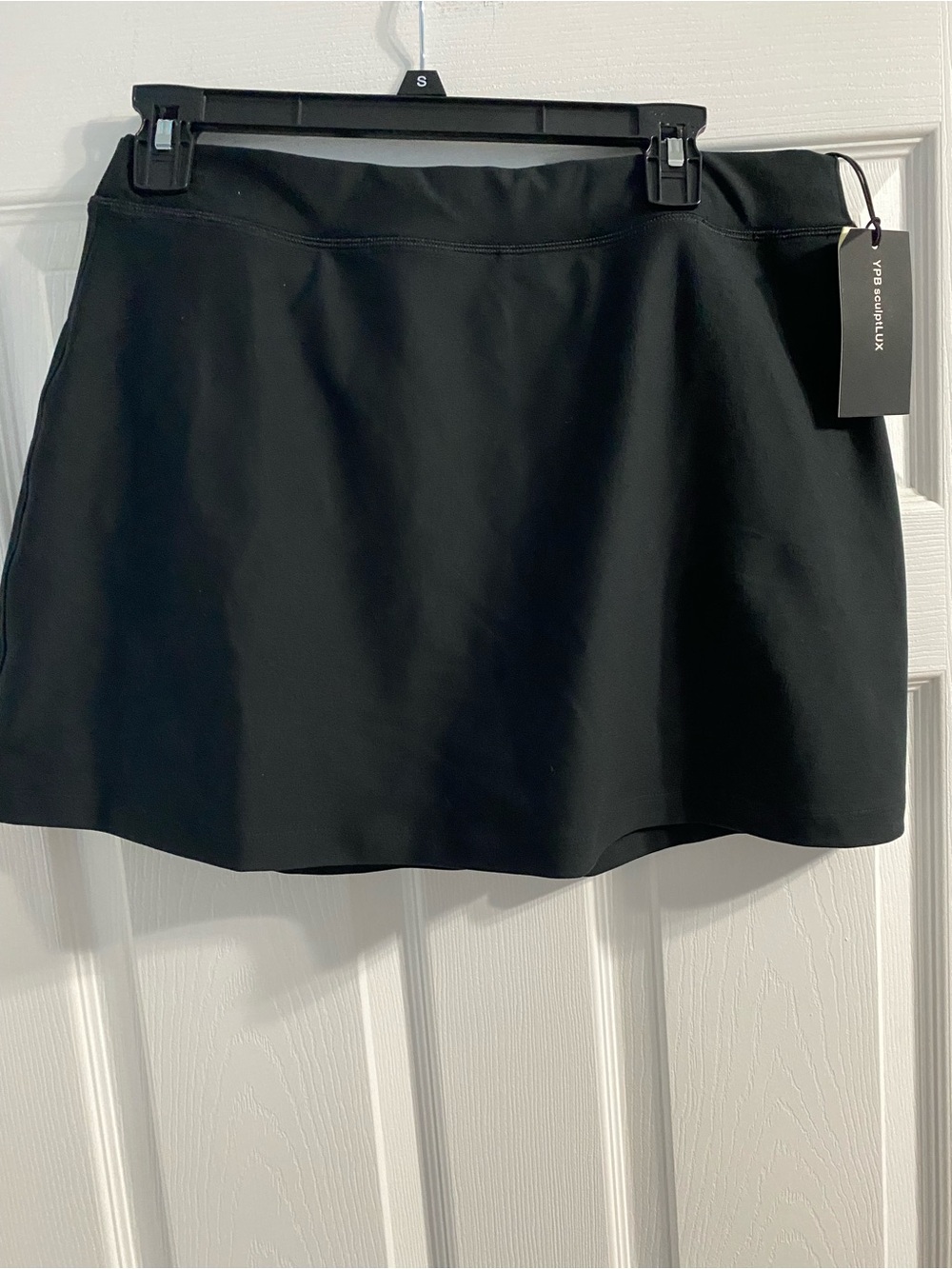 Abercrombie & Fitch YBL Athletic Black Skort NWT size large